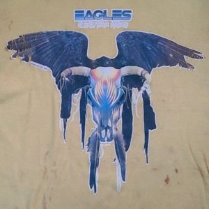 Vtg EAGLES "One of these nights" Original Band tee